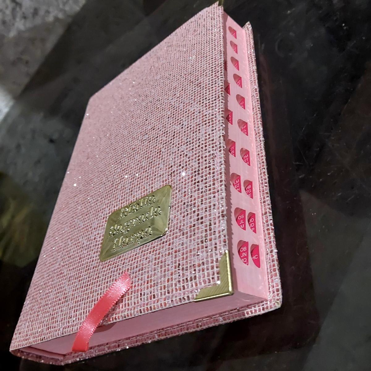 Bíblia Sagrada Letra Grande – Capa Premium Rosa | Harpa