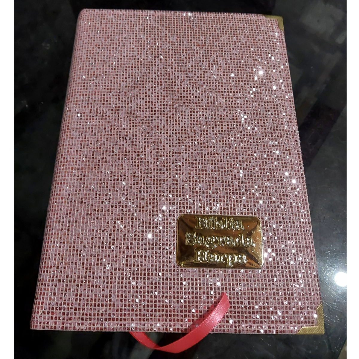 Bíblia Sagrada Letra Grande – Capa Premium Rosa | Harpa
