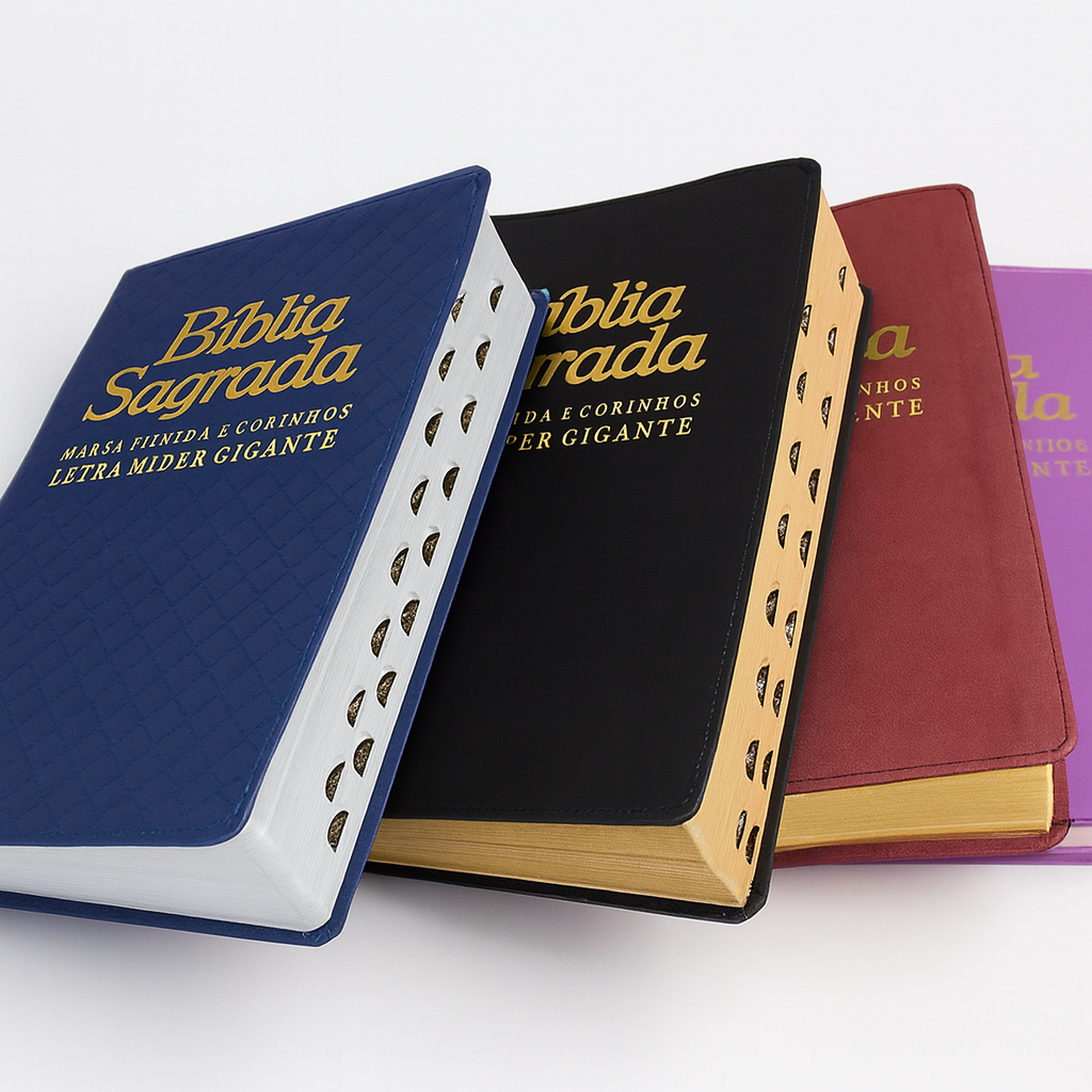 Bíblia Letra Hiper Gigante | Harpa Avivada e Corinhos