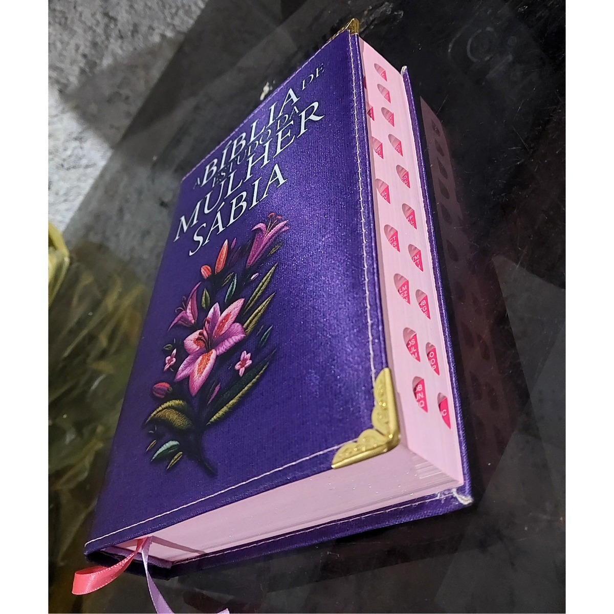 Bíblia de Estudo da Mulher Sábia – Letra Gigante | Edição de Luxo